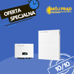 Zestaw LIVOLTEK Trójfazowy falownik hybrydowy 10kW + magazyn energii 10kwh